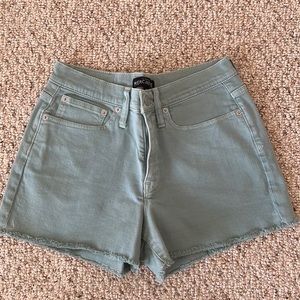 Teal J. Crew shorts